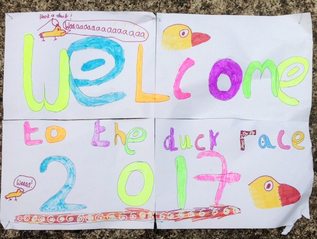 Could this be the world's best duck race poster? Angarrack 2017